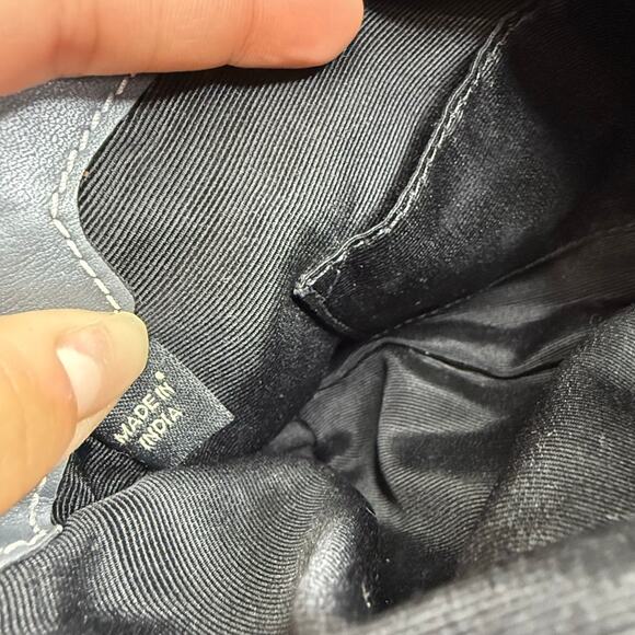 y2k COACH Gray Signature Canvas Mini Purse / Wristlet - Picture 9 of 13